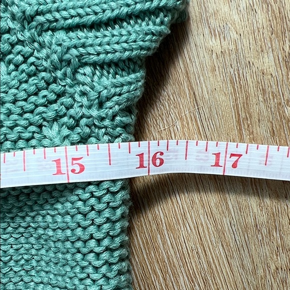 Z Supply Teal Knit Crop Top Size L - Picture 6 of 15
